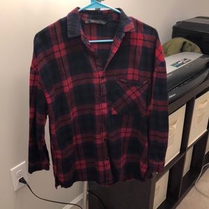 Zara plaid shirt